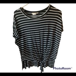Love Crazy black white top medium
